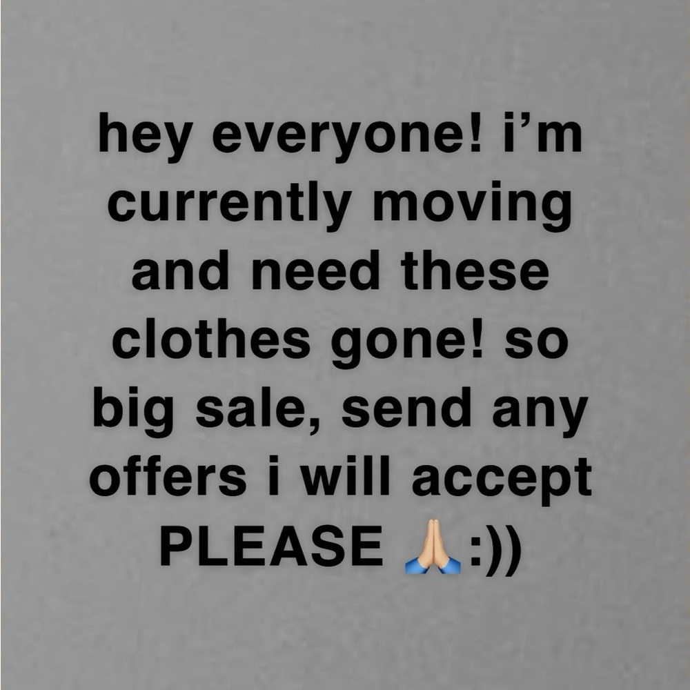 send offers or like for discounts!
